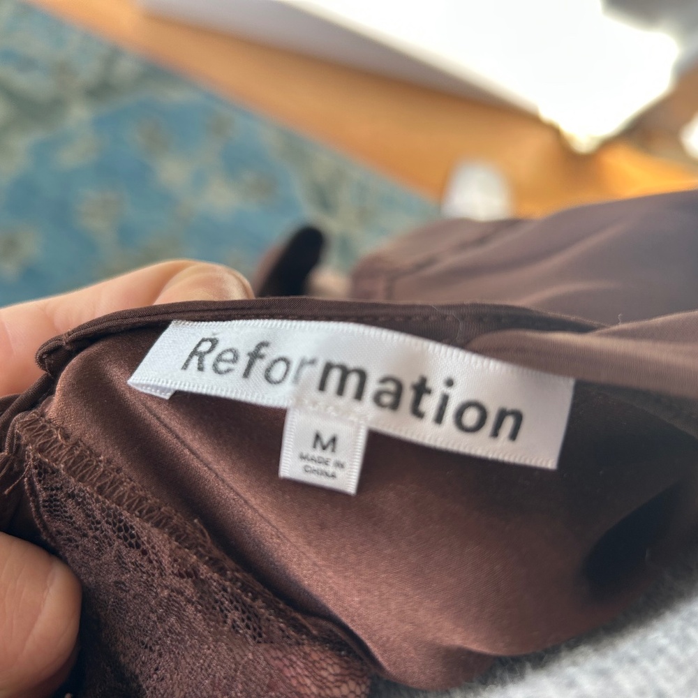 Reformation Provence Silk Dress - Picture 7 of 7